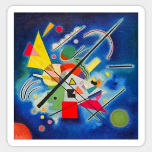 Kandinsky, Blue Painting Sticker